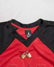 Load image into Gallery viewer, Customised Padlock Red NBA Air Jordan Jersey
