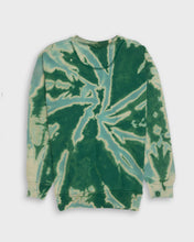 Load image into Gallery viewer, Green tie-dye Mickey Mouse sweatshirt
