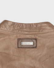 Load image into Gallery viewer, Gianfranco Ferre medium brown leather jacket