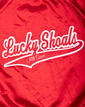 Load image into Gallery viewer, Red Lightweight Varsity Jacket