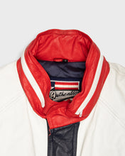 Load image into Gallery viewer, Michael Hoban '90s USA Authentics leather bomber jacket