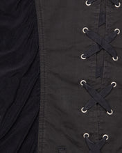 Load image into Gallery viewer, Jean Paul Gaultier '90s black mesh corset jacket