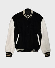 Load image into Gallery viewer, Schott monochrome varsity jacket