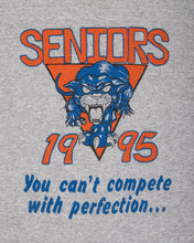 Load image into Gallery viewer, Grey High School Football '90s Panthers Sweatshirt