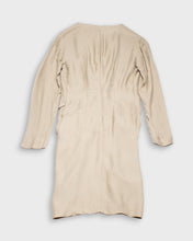 Load image into Gallery viewer, Emporio Armani silk beige dress
