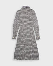 Load image into Gallery viewer, Black and white graphic shirt dress
