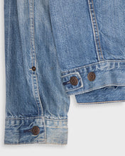 Load image into Gallery viewer, Levi's medium blue stone washed denim jacket
