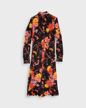 Load image into Gallery viewer, Maxi floral buttoned dress