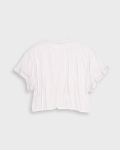 Load image into Gallery viewer, Cropped off-white t-shirt