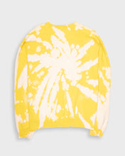 Load image into Gallery viewer, Champion reworked yellow tie-dye sweatshirt