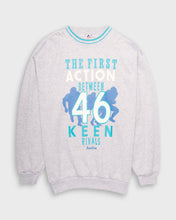 Load image into Gallery viewer, Printed grey sports sweatshirt