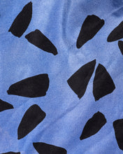 Load image into Gallery viewer, Light blue printed tie up one-piece swimsuit