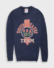 Load image into Gallery viewer, US Olympics team blue sweatshirt
