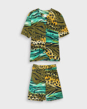 Load image into Gallery viewer, Animal print twin set