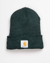 Load image into Gallery viewer, Y2k Carhartt Teal Green Knit Beanie