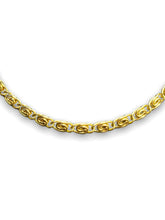 Load image into Gallery viewer, Gold swirl chain necklace