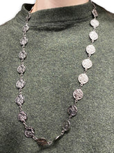 Load image into Gallery viewer, Silver roman coin necklace