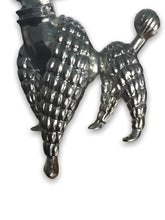 Load image into Gallery viewer, Silver poodle vintage brooch