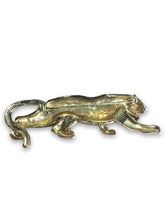 Load image into Gallery viewer, Gold leopard vintage brooch