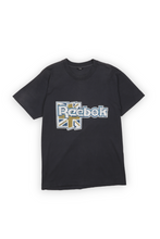 Load image into Gallery viewer, Reebok spellout dark grey graphic t-shirt