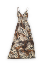 Load image into Gallery viewer, Animal print y2k maxi strappy dress