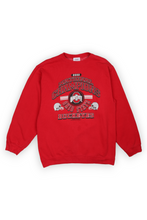 Load image into Gallery viewer, Red Ohio State american football sweatshirt