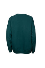 Load image into Gallery viewer, Dark green Christmas Santa long sleeve Sweatshirt