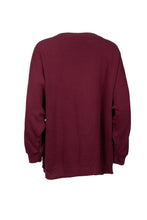 Load image into Gallery viewer, Burgundy Disney Micky Mouse Christmas sweater