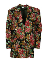 Load image into Gallery viewer, Christmas multicoloured '80s festive blazer jacket