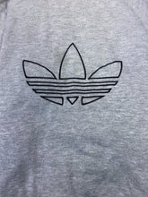 Load image into Gallery viewer, Adidas '90s Reversible Long Sleeved Hooded Zip Grey and Black Jacket