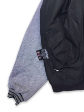 Load image into Gallery viewer, Adidas '90s Reversible Long Sleeved Hooded Zip Grey and Black Jacket