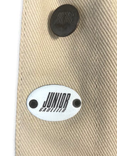 Load image into Gallery viewer, Jean Paul Gaultier beige denim cropped jacket