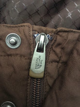 Load image into Gallery viewer, The North Face brown quilted hooded jacket