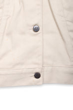 Load image into Gallery viewer, Jean Paul Gaultier beige denim cropped jacket