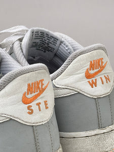 Nike Air Force 1 Low Grey Orange Sneakers