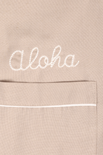 Load image into Gallery viewer, Kennington &#39;90s beige Hawaiian aloha shirt
