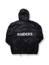 Load image into Gallery viewer, Raiders black oversized jacket
