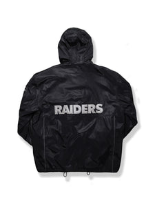 Raiders black oversized jacket