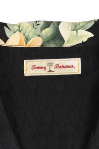 Tommy Bahama black Hawaiian floral shirt
