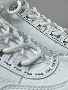 Fila White Disruptor Platform Sneakers