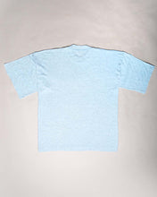 Load image into Gallery viewer, Light blue baseball action regular fit short sleeved round neck t-shirt
