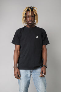 Adidas black short sleeved T-shirt