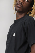 Load image into Gallery viewer, Adidas black short sleeved T-shirt
