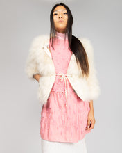 Load image into Gallery viewer, PINK SHIFT DRESS WITH TASSLES
