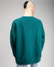 Load image into Gallery viewer, Dark green Christmas Santa long sleeve Sweatshirt
