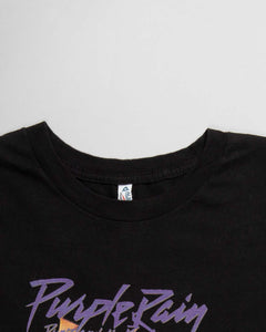 Black prince purple rain oversized fit short sleeves t-shirt