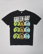 Load image into Gallery viewer, Black Green Day graphic print band T-shirt
