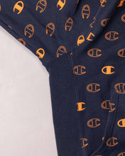 Load image into Gallery viewer, Y2k Authentic Champion Navy Long Sleeve Hoodie Sweatshirt
