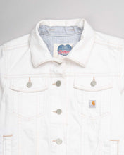 Load image into Gallery viewer, Genuine Carhartt y2k White Denim Detroit Jacket
