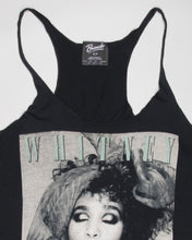 Load image into Gallery viewer, Black Whitney Houston sleeveless casual fit vest
